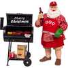 10.75-Inch Barbecue Grill Santa - Other Accents - 7
