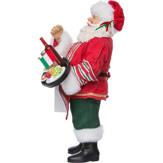 10.5-Inch Musical Italian Santa - Other Accents - 5