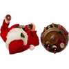 10.5-Inch Fabriché Wine Tasting Santa, 2 Piece Set - Other Accents - 5