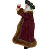 10.5-Inch Fabriché Wine Santa - Other Accents - 4