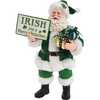 10.5-Inch Fabriché Musical Irish Santa Gift Box and Sign - Other Accents - 1 - thumbnail