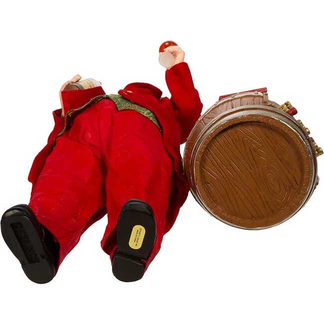 10.5-Inch Fabriché Wine Tasting Santa, 2 Piece Set - Other Accents - 6