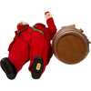 10.5-Inch Fabriché Wine Tasting Santa, 2 Piece Set - Other Accents - 6