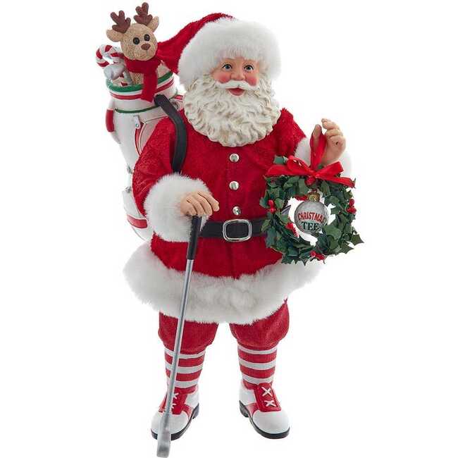 10.5-Inch Fabriché Golf Santa