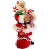 10.5-Inch Fabriché Santa With Christmas Candy and Bag - Other Accents - 3