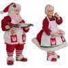 10.5-Inch Fabriché Mr. and Mrs. Santa, 2-Piece Set - Other Accents - 2