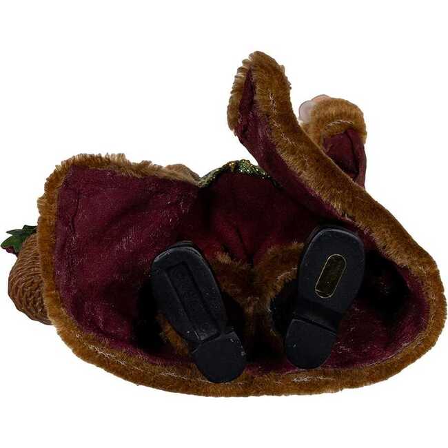 10.5-Inch Fabriché Wine Santa - Other Accents - 6