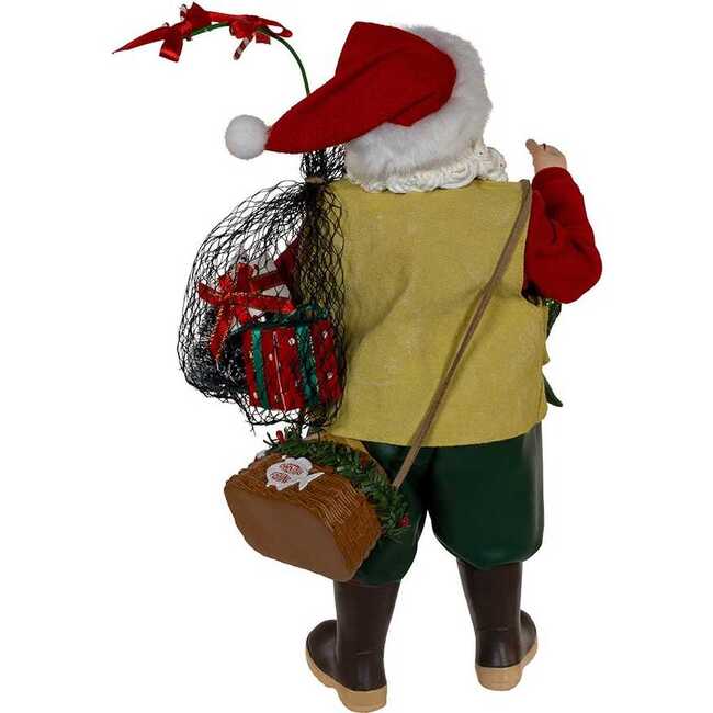 10.5-Inch Fabriché Fisherman Santa - Other Accents - 3