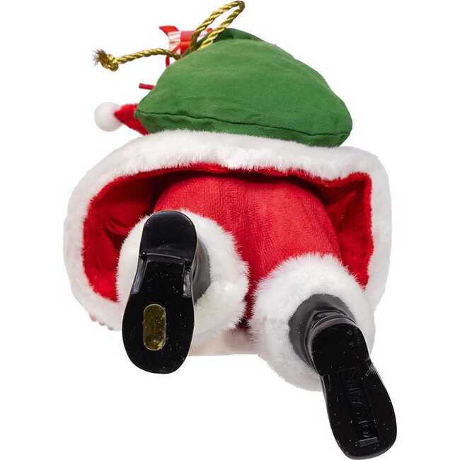 10.5-Inch Fabriché Santa with Red Luggage, 2-Piece Set - Other Accents - 7