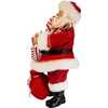 10.5-Inch Fabriché Santa With Christmas Candy and Bag - Other Accents - 4