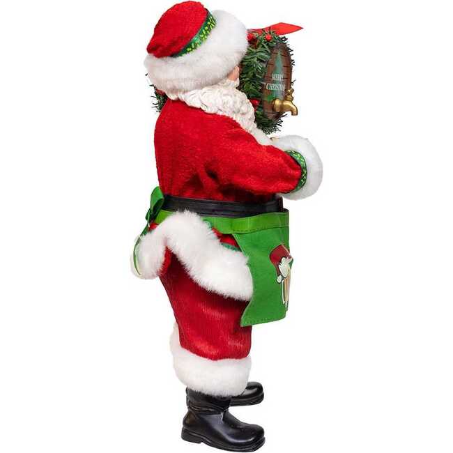 10.5-Inch Fabriché Beer Santa with Barrel - Other Accents - 2