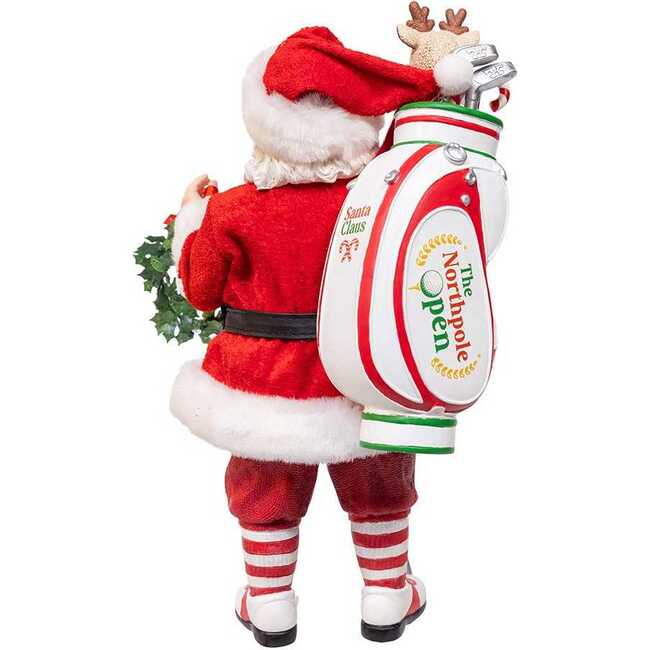 10.5-Inch Fabriché Golf Santa - Other Accents - 3