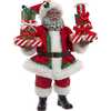 10.5-Inch Fabriché African American Santa with Gifts - Other Accents - 1 - thumbnail
