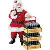 10.5-Inch Coca-Cola Santa with Delivery Cart Set of 2 Pieces - Other Accents - 1 - thumbnail