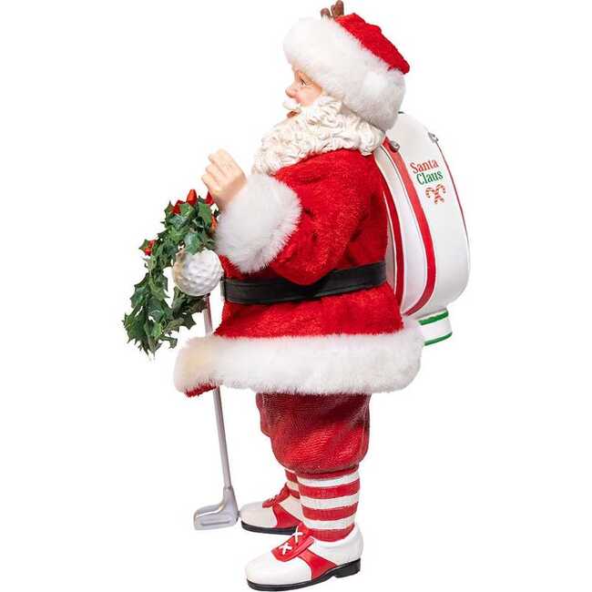 10.5-Inch Fabriché Golf Santa - Other Accents - 4