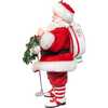 10.5-Inch Fabriché Golf Santa - Other Accents - 4