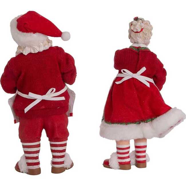 10.5-Inch Fabriché Mr. and Mrs. Santa, 2-Piece Set - Other Accents - 4