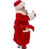 10.5-Inch Fabriché Black Santa in Pajamas and Robe - Other Accents - 2