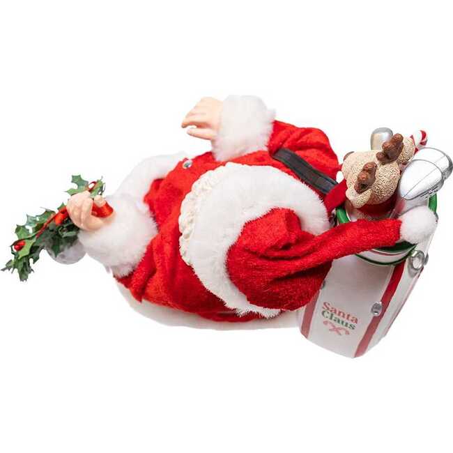 10.5-Inch Fabriché Golf Santa - Other Accents - 5