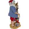 10.5-Inch Fabriché Beach Santa With Lighted Sign - Other Accents - 4