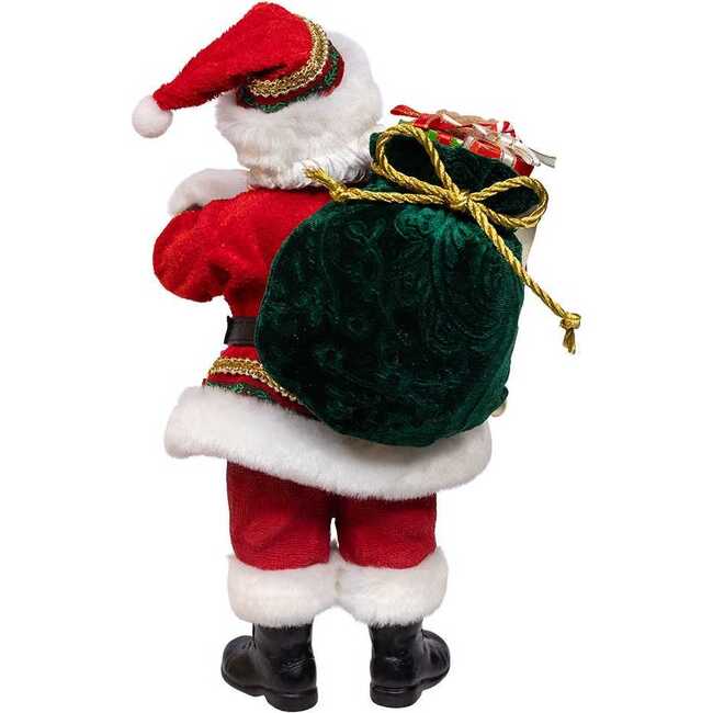 10.5" Fabriché Traditional Santa with December 25th Calendar - Other Accents - 3