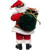 10.5" Fabriché Traditional Santa with December 25th Calendar - Other Accents - 3
