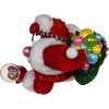 10.5-Inch Fabriché Bubblegum Santa - Other Accents - 5