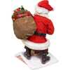 10.5-Inch Coca-Cola Santa in Chimney Christmas Tablepiece - Other Accents - 3