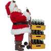 10.5-Inch Coca-Cola Santa with Delivery Cart Set of 2 Pieces - Other Accents - 3