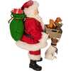 10.5-Inch Fabriché Adopt-a-Pet Santa with Dog, 2 Piece Set - Other Accents - 3