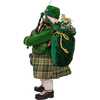 10.5-Inch Fabriché Musical Irish Bagpiper Santa - Other Accents - 4