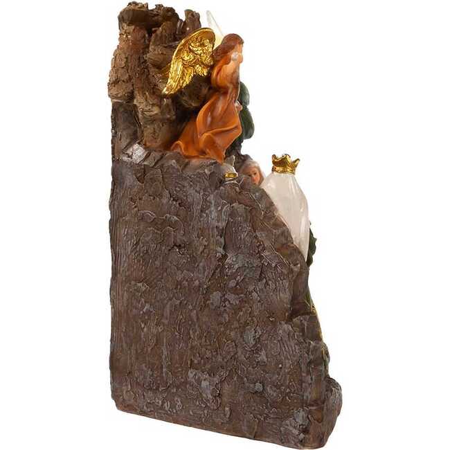 10.4-Inch Battery Operated Light-Up Nativity Table Piece - Other Accents - 3