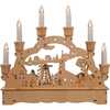 10.25-Inch Wooden LED Light-Up Musical/Motion Christmas Village - Other Accents - 3