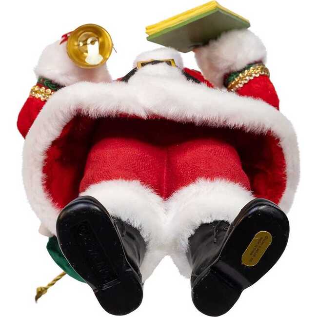 10.5" Fabriché Traditional Santa with December 25th Calendar - Other Accents - 6