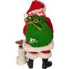 10.5-Inch Fabriché Adopt-a-Pet Santa with Dog, 2 Piece Set - Other Accents - 4