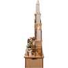10.25-Inch Wooden LED Light-Up Musical/Motion Christmas Village - Other Accents - 4