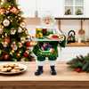 10.5-Inch Fabriché Musical Irish Chef Santa - Other Accents - 7