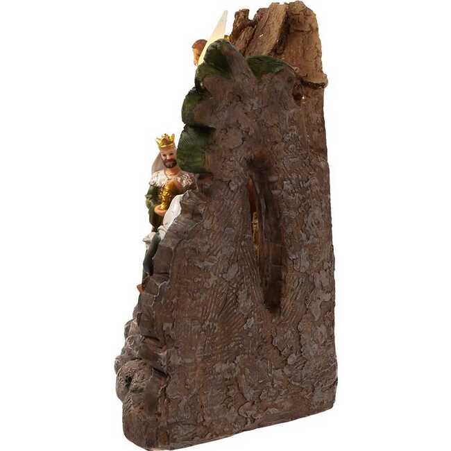 10.4-Inch Battery Operated Light-Up Nativity Table Piece - Other Accents - 5