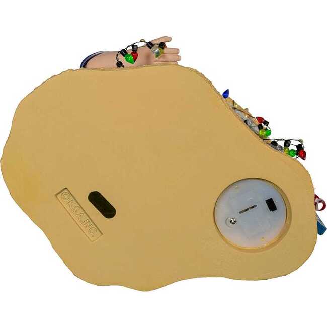 10.5-Inch Fabriché Beach Santa With Lighted Sign - Other Accents - 6