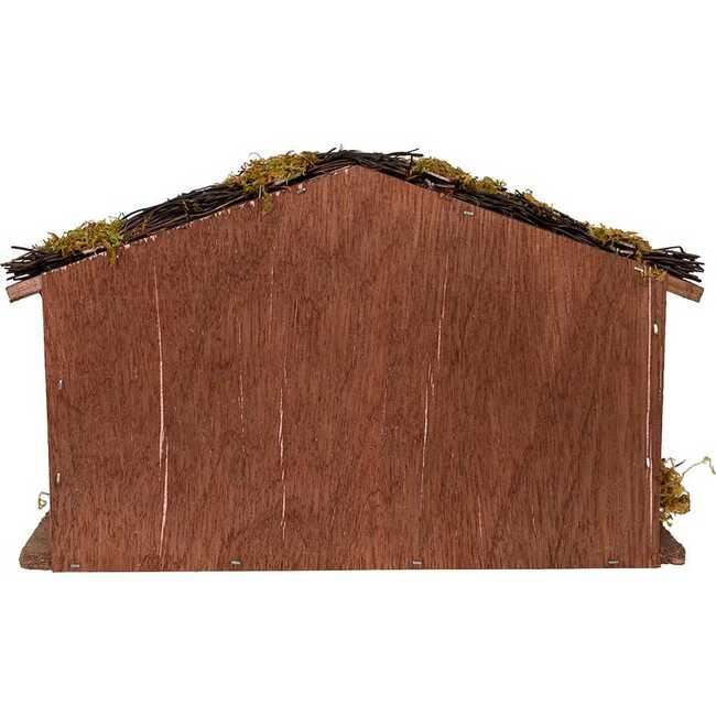 1.25-5.25-Inch Porcelain Nativity Figures With Wooden Stable, 9-Pieces - Other Accents - 3