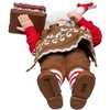 10.5-Inch Fabriché Chef Santa Decorating Gingerbread House - Other Accents - 6