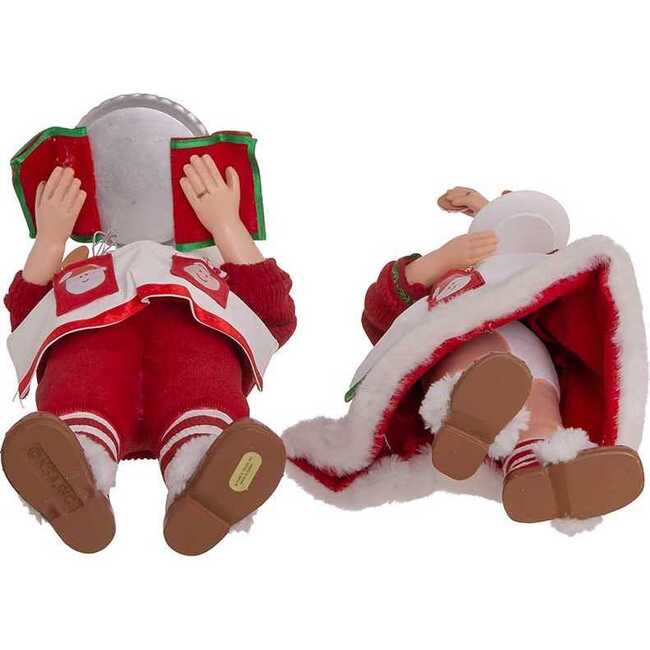 10.5-Inch Fabriché Mr. and Mrs. Santa, 2-Piece Set - Other Accents - 7