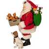 10.5-Inch Fabriché Adopt-a-Pet Santa with Dog, 2 Piece Set - Other Accents - 5