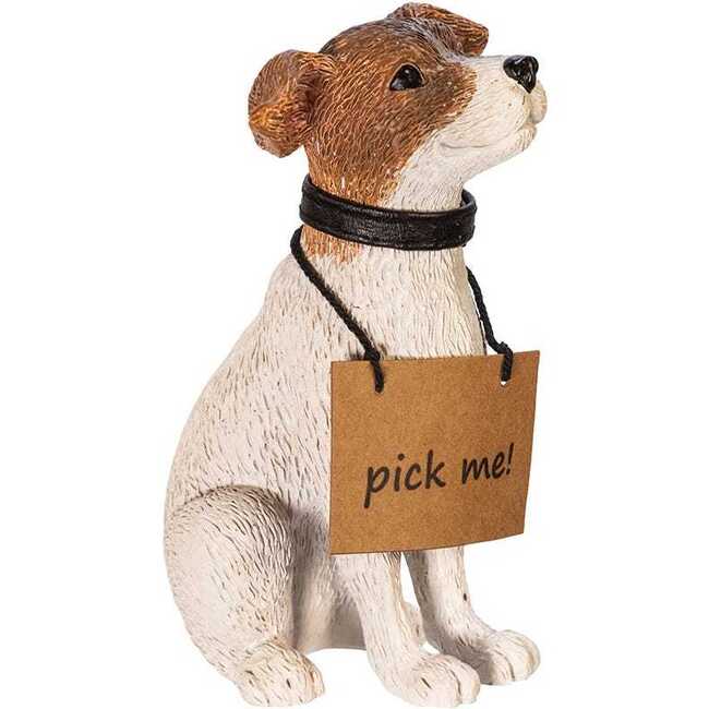 10.5-Inch Fabriché Adopt-a-Pet Santa with Dog, 2 Piece Set - Other Accents - 6