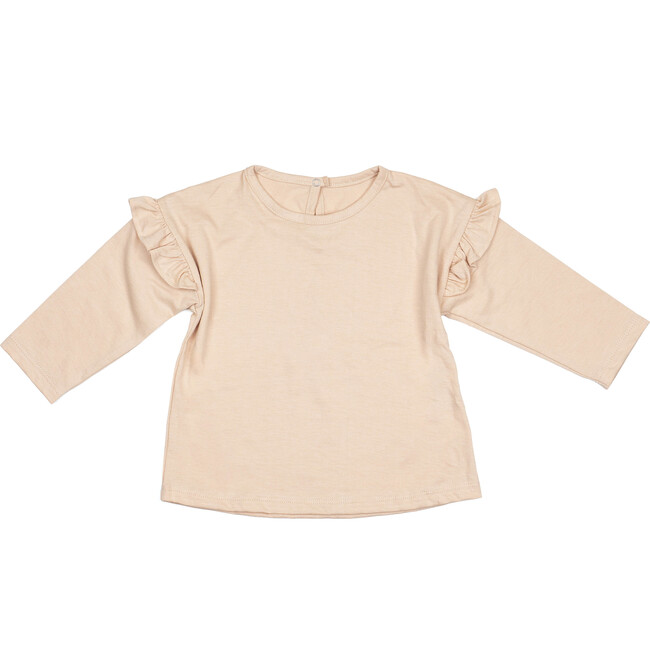 Ruffle Everyday Top, Desert Rose