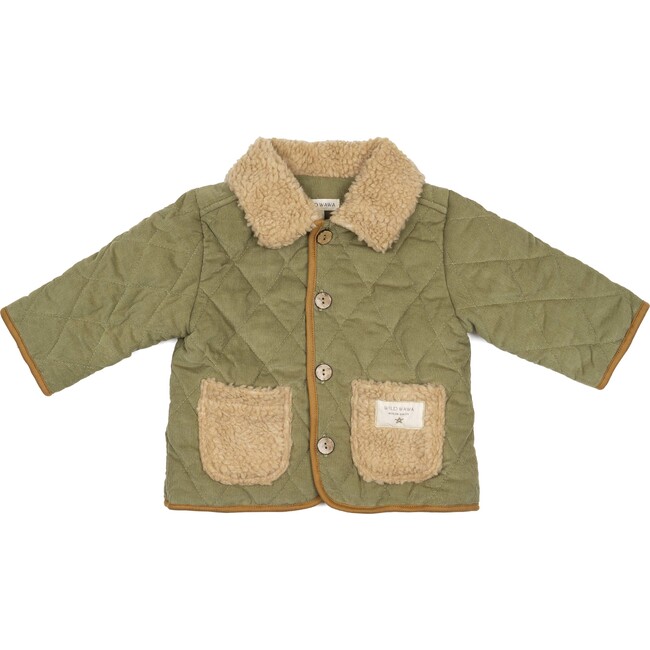 Quilted Jacket, Olive