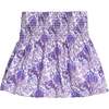 Ruched Circle Skirt, Concord Floral - Skirts - 1 - thumbnail