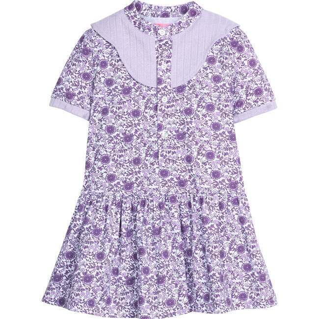Molly Dress, Lavender Vine Floral