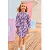 Ruched Circle Skirt, Concord Floral - Skirts - 4