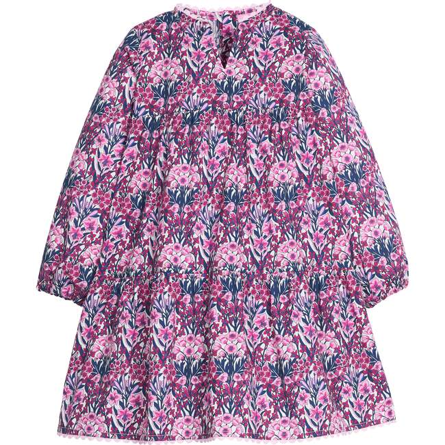 Long Sleeved Positano Dress, Foxcroft Winter Floral